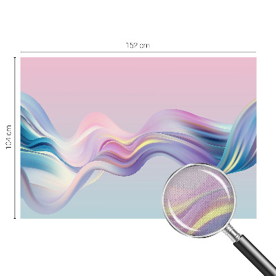 Fotobehang voor kinderkamer Kleurrijke golven