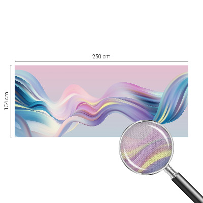 Fotobehang voor kinderkamer Kleurrijke golven