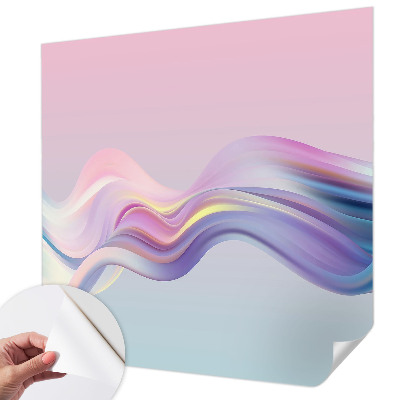 Fotobehang voor kinderkamer Kleurrijke golven