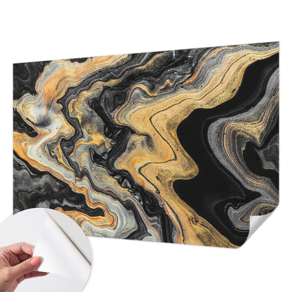 Fotobehang tienerkamer caleidoscoop van lijnen