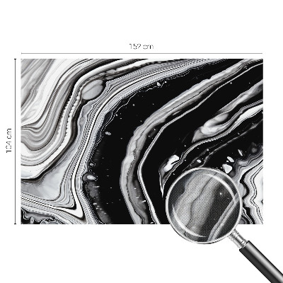 Fotobehang zelfklevend Monochromatische golven