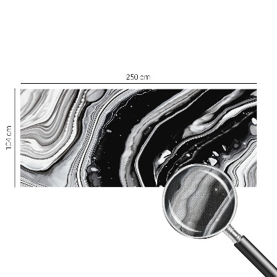 Fotobehang zelfklevend Monochromatische golven