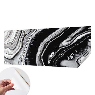 Fotobehang zelfklevend Monochromatische golven