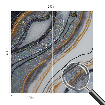 Zelfklevend fotobehang Steengolven