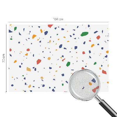 3D fotobehang Regenboogstukjes