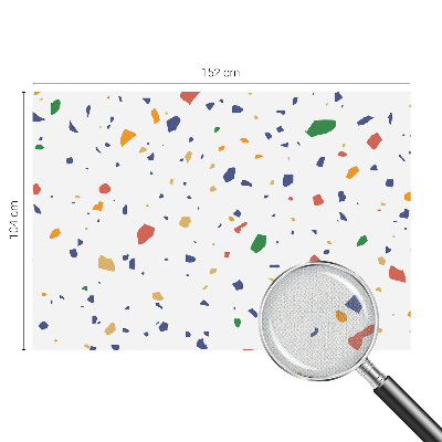 3D fotobehang Regenboogstukjes
