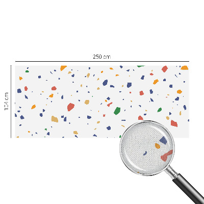 3D fotobehang Regenboogstukjes