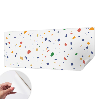 3D fotobehang Regenboogstukjes