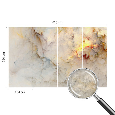 Foto behang voor de kinderkamer Kleurrijk landschap