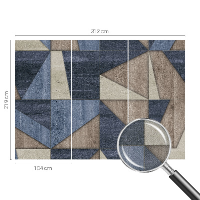 Fotobehang babykamer Geometrische patronen