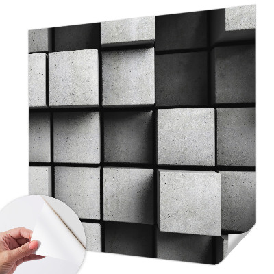 Fotobehang voor kinderkamer Geometrische kubussen