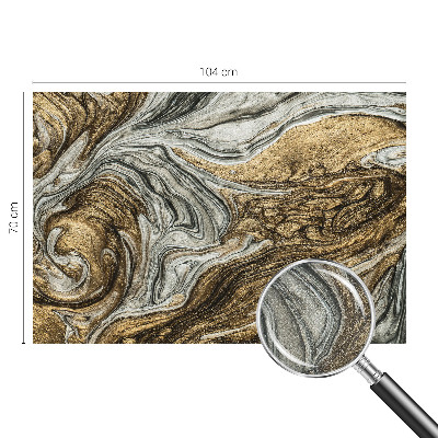 Foto behang voor de keuken Abstracte wervelingen