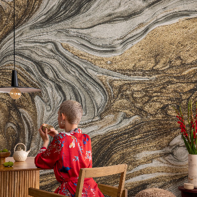 Foto behang voor de keuken Abstracte wervelingen