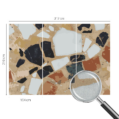 Fotobehang tienerkamer Rustieke stenen