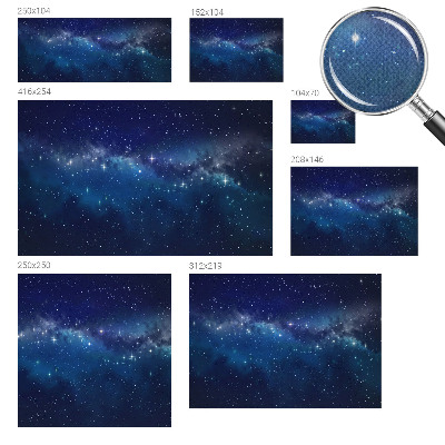 Zelfklevend fotobehang Sterrennacht