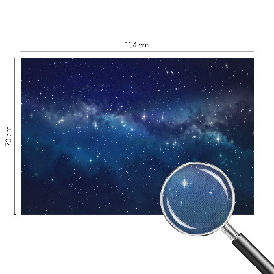 Zelfklevend fotobehang Sterrennacht