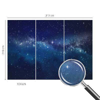 Zelfklevend fotobehang Sterrennacht