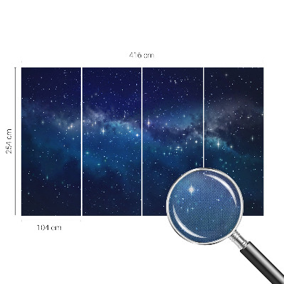 Zelfklevend fotobehang Sterrennacht