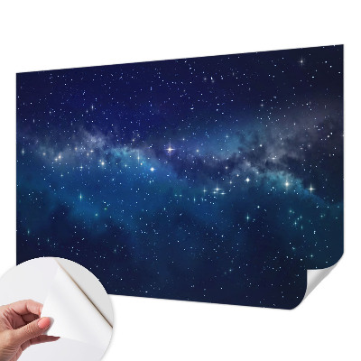 Zelfklevend fotobehang met een sterrennacht-motief