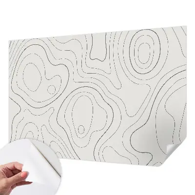 Fotobehang zelfklevend met print van vloeistofleidingen