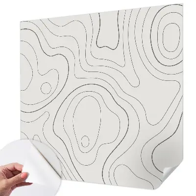 Fotobehang zelfklevend met print van vloeistofleidingen