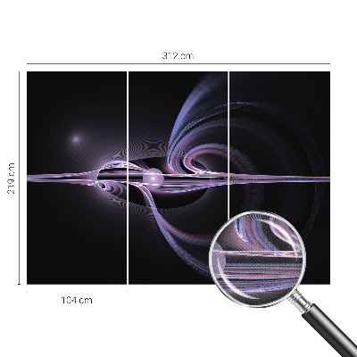 Fotobehang voor de kinderkamer Kosmische abstractie