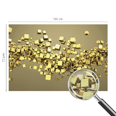 Zelfklevend fotobehang Creatieve kubussen