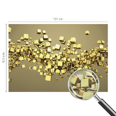 Zelfklevend fotobehang Creatieve kubussen