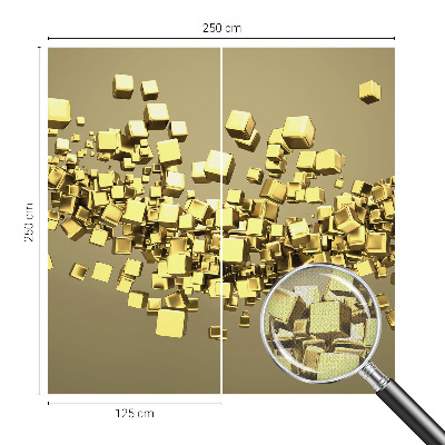 Zelfklevend fotobehang Creatieve kubussen