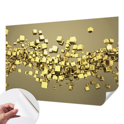 Zelfklevend fotobehang Creatieve kubussen