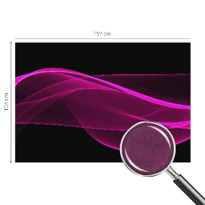 Fotobehang tienerkamer Roze linten