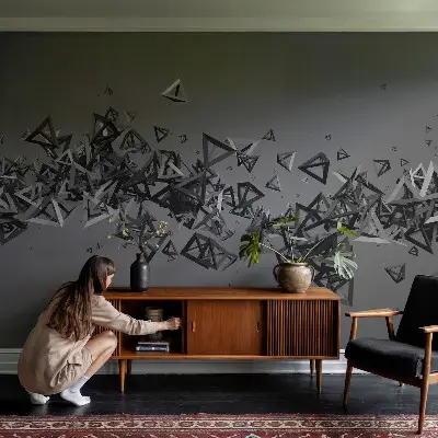 Fotobehang zelfklevend met geometrische abstracties