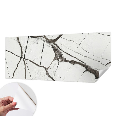 Zelfklevende behangsticker Marmer barsten