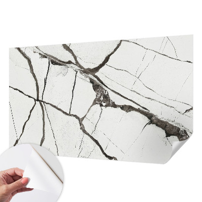 Zelfklevende behangsticker Marmer barsten