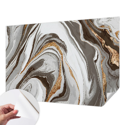 3D fotobehang Marmeren wervelingen