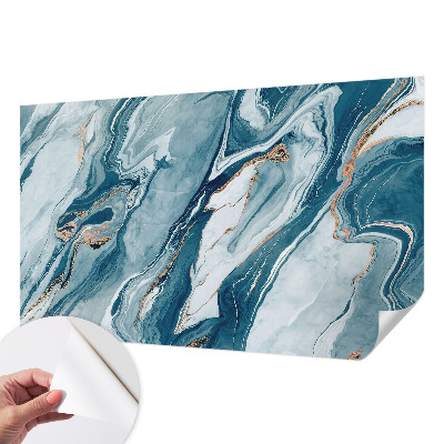 Fotobehang kinderkamer met een mineraal elegante print