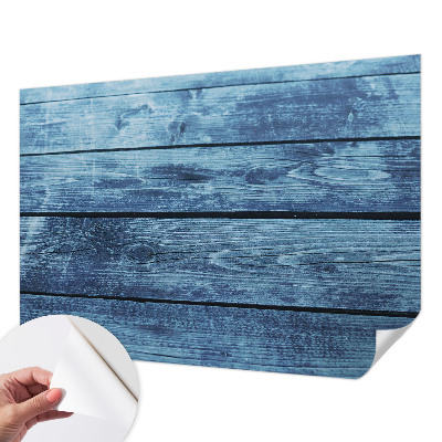 Fotobehang voor kinderkamer met een rustieke vloermotief