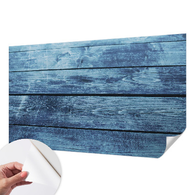 Fotobehang voor kinderkamer met een rustieke vloermotief