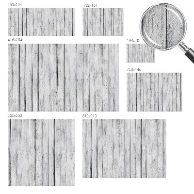 Fotobehang voor de kinderkamer Houten planken