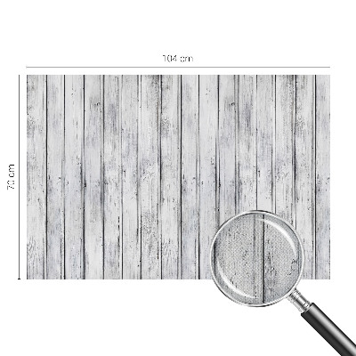 Fotobehang voor de kinderkamer met print van houten planken