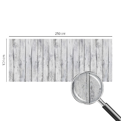 Fotobehang voor de kinderkamer met print van houten planken