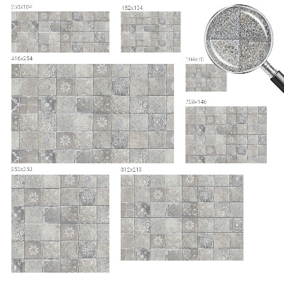 3D fotobehang Subtiele patronen