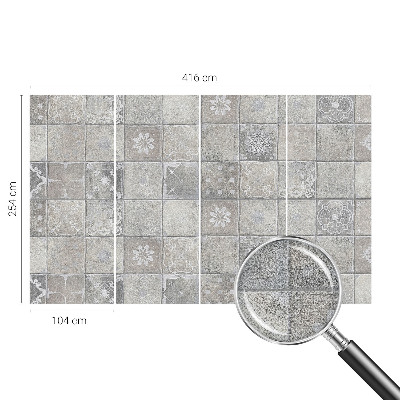 3D fotobehang Subtiele patronen