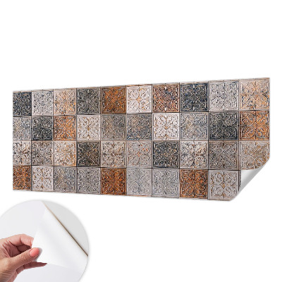 Zelfklevende behangsticker Siertegels