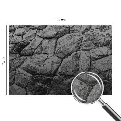 Foto behang voor de kinderkamer Steenstructuren