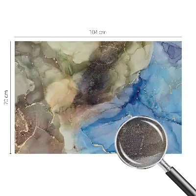 Fotobehang voor kinderkamer met een kleurrijk abstract patroon