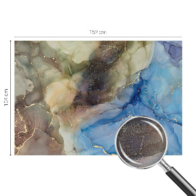 Fotobehang voor kinderkamer met een kleurrijk abstract patroon