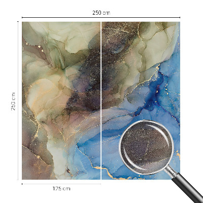 Fotobehang voor kinderkamer met een kleurrijk abstract patroon