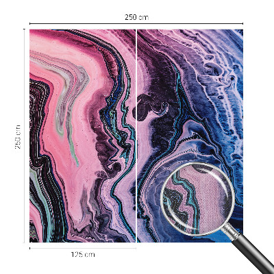 Zelfklevend fotobehang Kleurrijke wervelingen