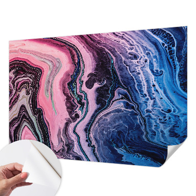 Zelfklevend fotobehang met kleurrijke wervelingen